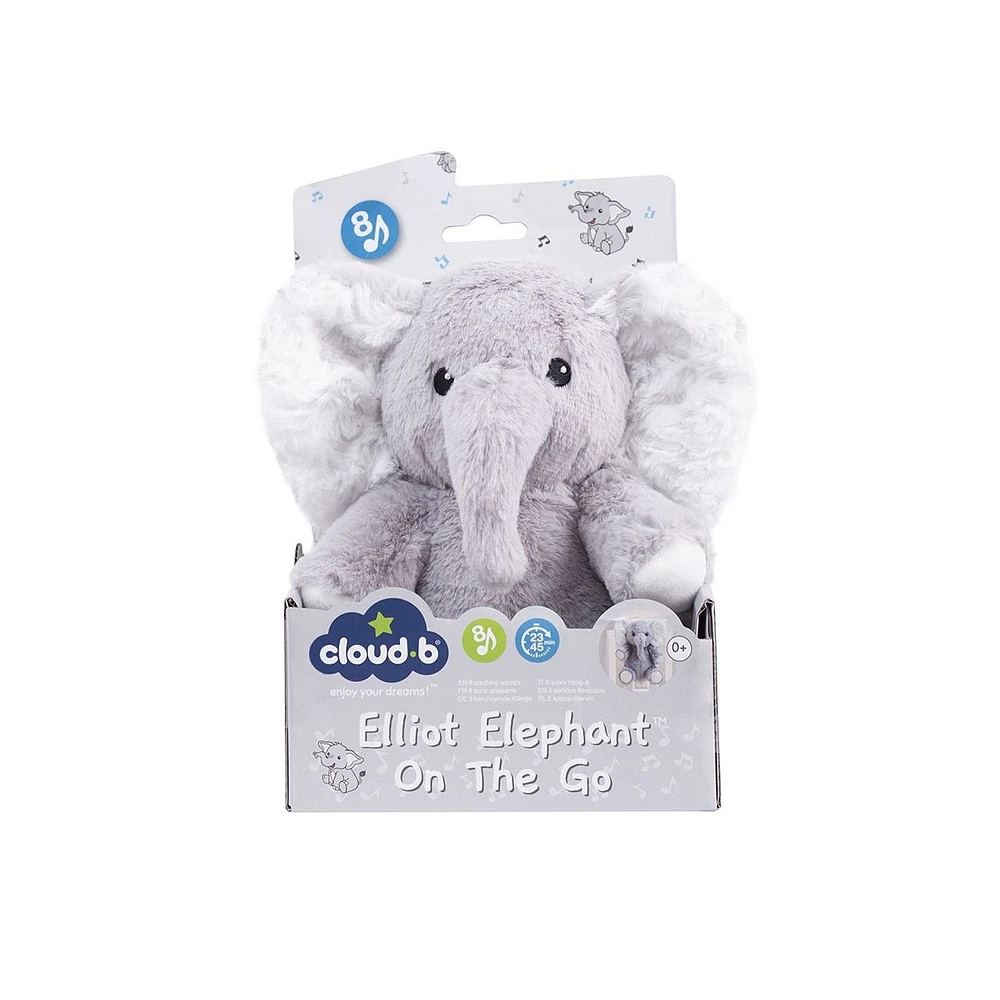 Peluche compacte « Eliot l'Éléphant »