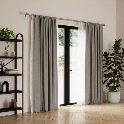 Ensemble de tringle à rideaux doubles « Cappa »