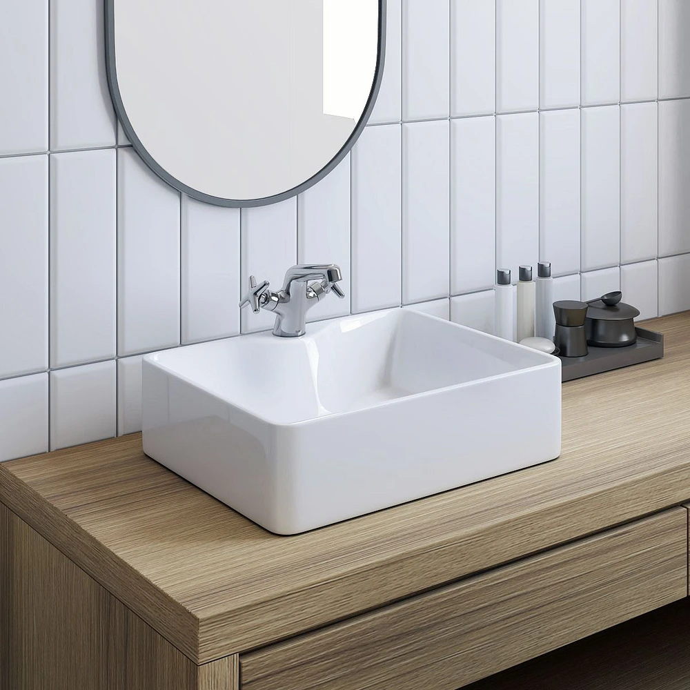 Celia Above-Counter Ceramic Basin