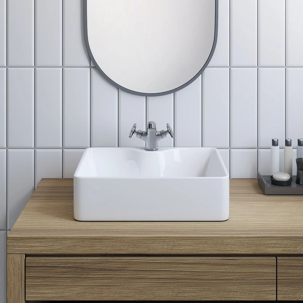 Celia Above-Counter Ceramic Basin