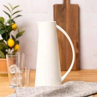 Park West White Pitcher by BIA