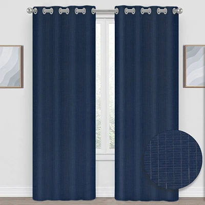 Dale Jacquard Grommet Curtain