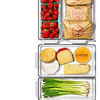 OXO Set of 4 Fridge Storage Organizers 