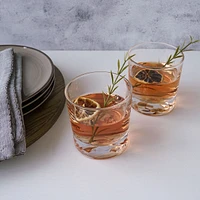 Ensemble de 4 verres à whisky Globe « Ice Tip »