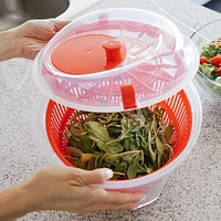 Red Salad Spinner 4.6 Qt