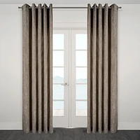 Duchess Corduroy Grommet Jacquard Curtain