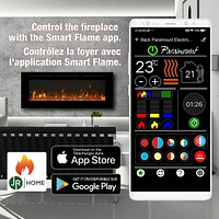 Paramount Smart Premium Electric Fireplace