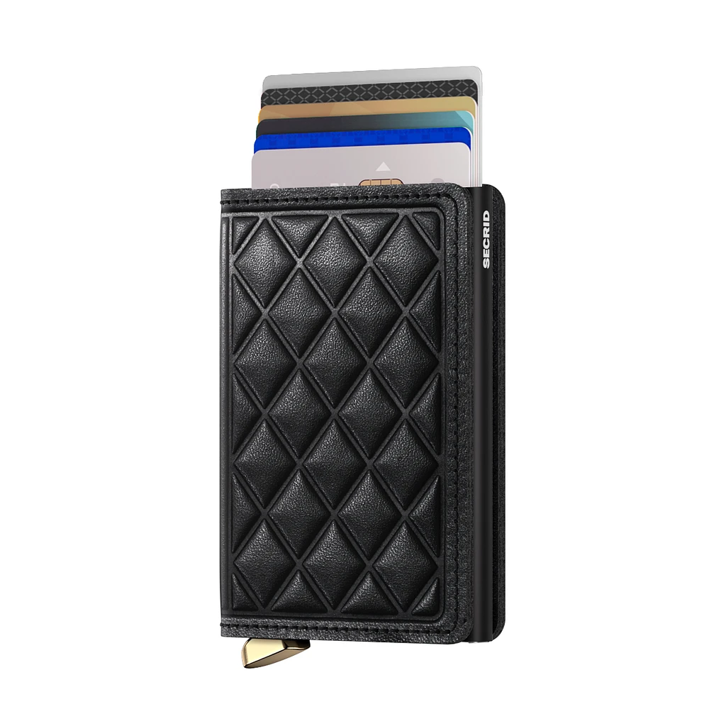 Secrid Emboss Diamond Slimwallet - Black