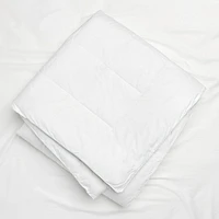 Couette blanche en soie mélangée Empire Silk