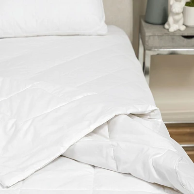 Couette blanche en soie mélangée Empire Silk