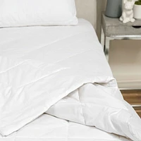 Couette blanche en soie mélangée Empire Silk