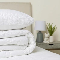 Couette blanche en soie mélangée Empire Silk