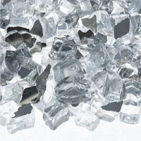 Paramount FireGlass, Luminous  Ice Crystal, 1/2IN, 40 lbs Carton