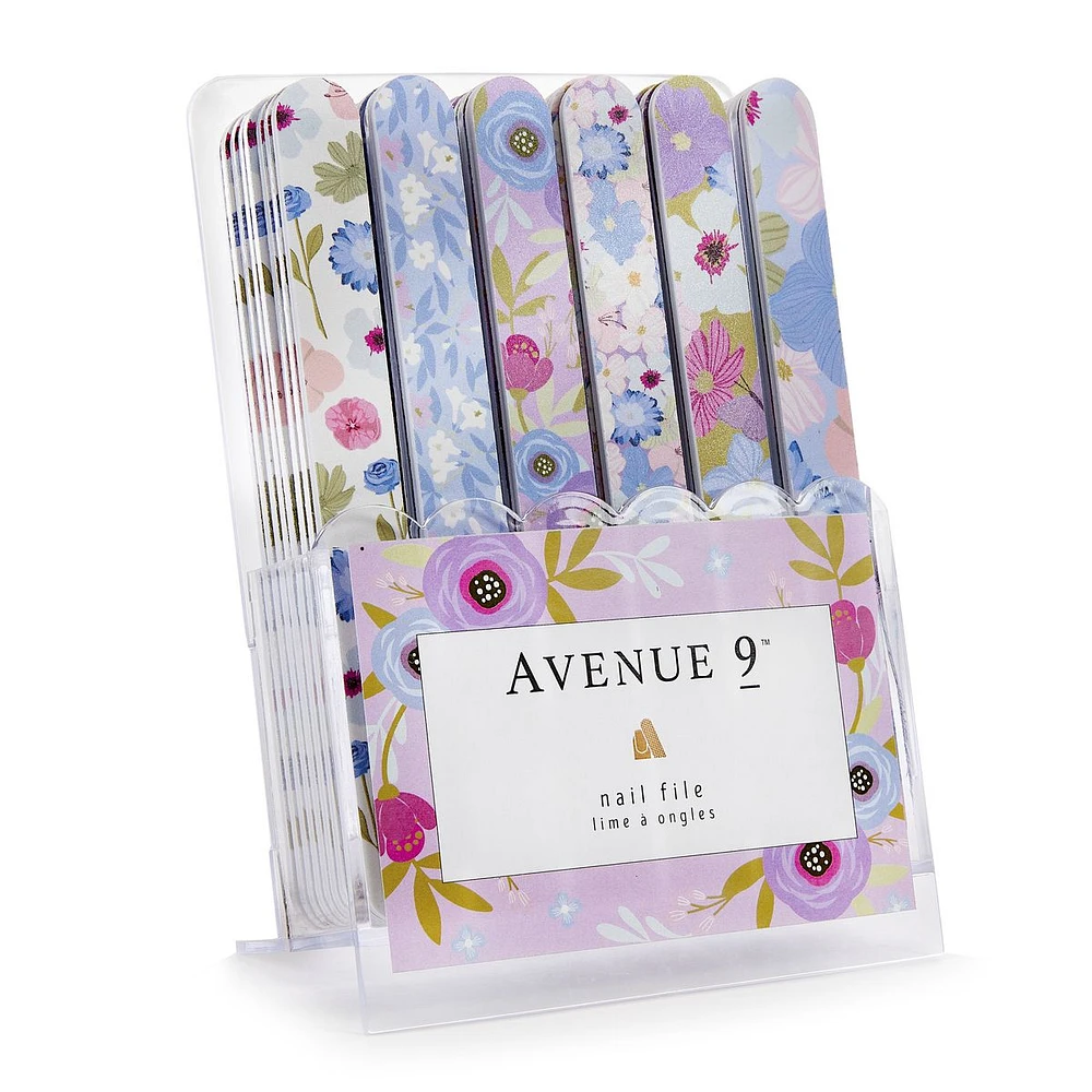 Floral Assorted Nail File