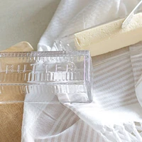 Glass Butter Dish with Cover