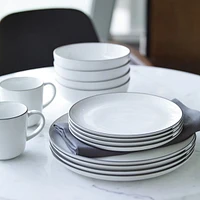 Gordon Ramsey Bread Street Dinnerware Set, 16 Pieces