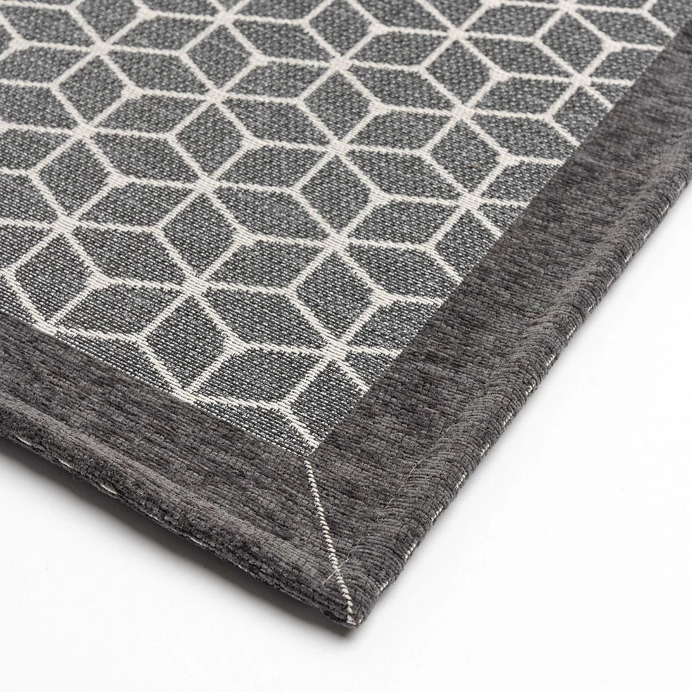 BWeave Anti Slip Rug - 20 x 28 po - Charcoal