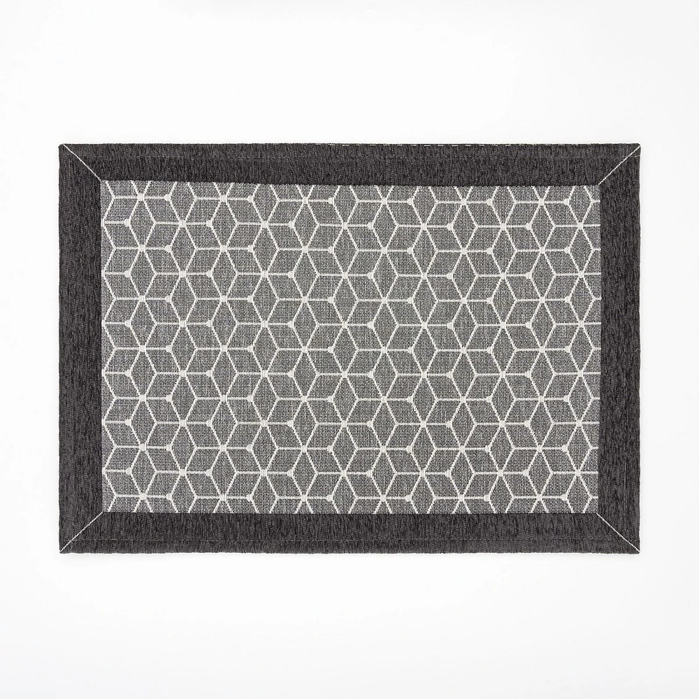 BWeave Anti Slip Rug - 20 x 28 po - Charcoal