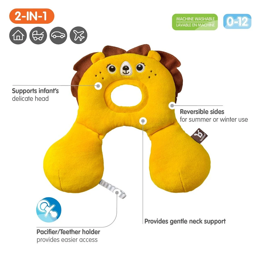 Total Support Headrest Lion (0-12 Months)