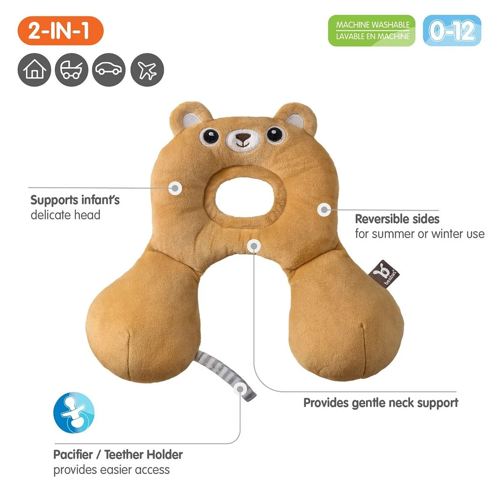 Total Support Headrest Bear (0-12 Months)