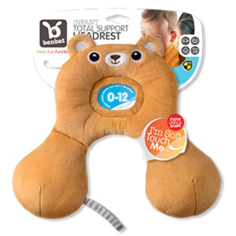 Total Support Headrest Bear (0-12 Months)