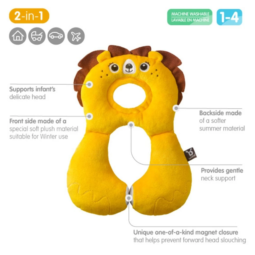 Total Support Headrest Lion (1-4 Year)