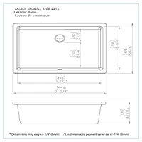 Ilsa Undermount Ceramic Basin