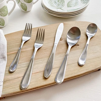 Cilano 20-Piece Flatware Set by David Shaw – Satin Finish