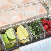 Compartment Tray for Bar Garnishes by Final Touch