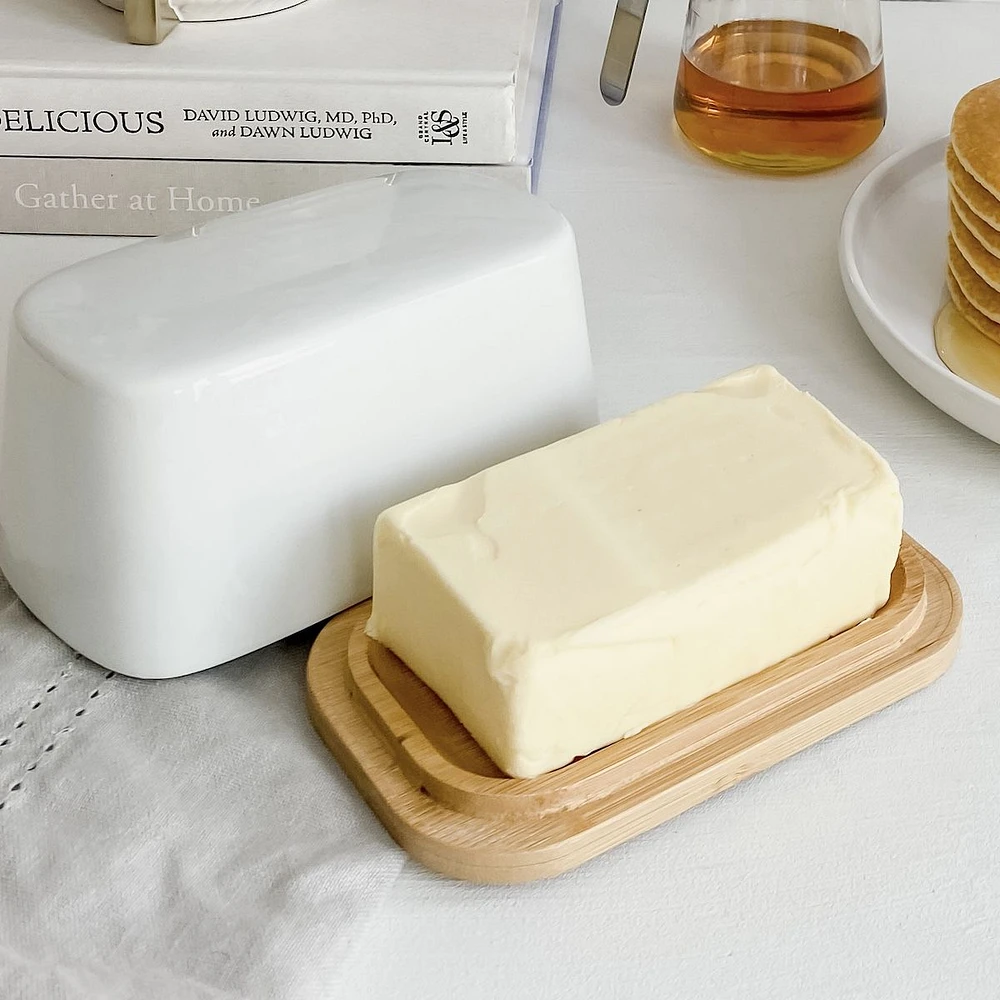 BIA Butter Dish with Cover