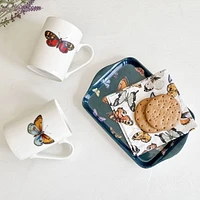 Botanic Garden Harmony Mugs and Tray Set by Portmeirion