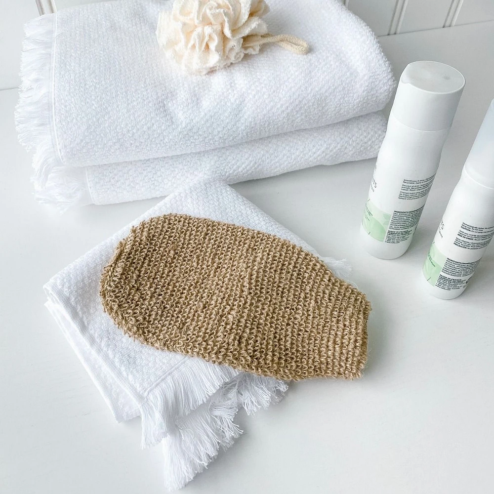 Jute Bath Mitt