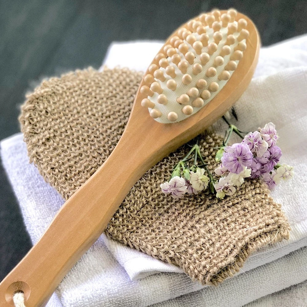 Jute Bath Mitt