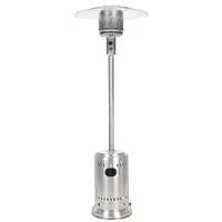 Patio Heater, Stainless Steel 