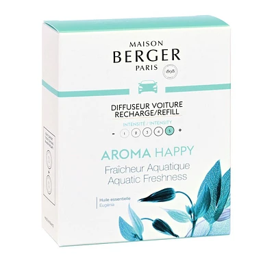 Maison Berger Paris Aroma Energy  Recharge pour diffuseur de voiture 