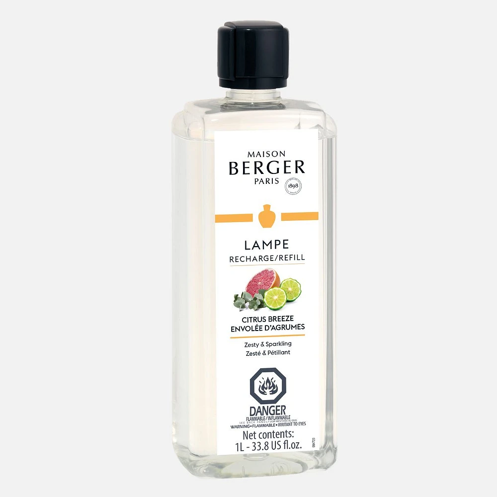 Berger Lamp Refill by Maison Berger Paris - Citrus Breeze – 1L