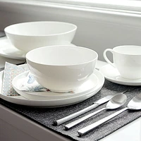 Strand 42-Piece Dinnerware Set by LC Loft