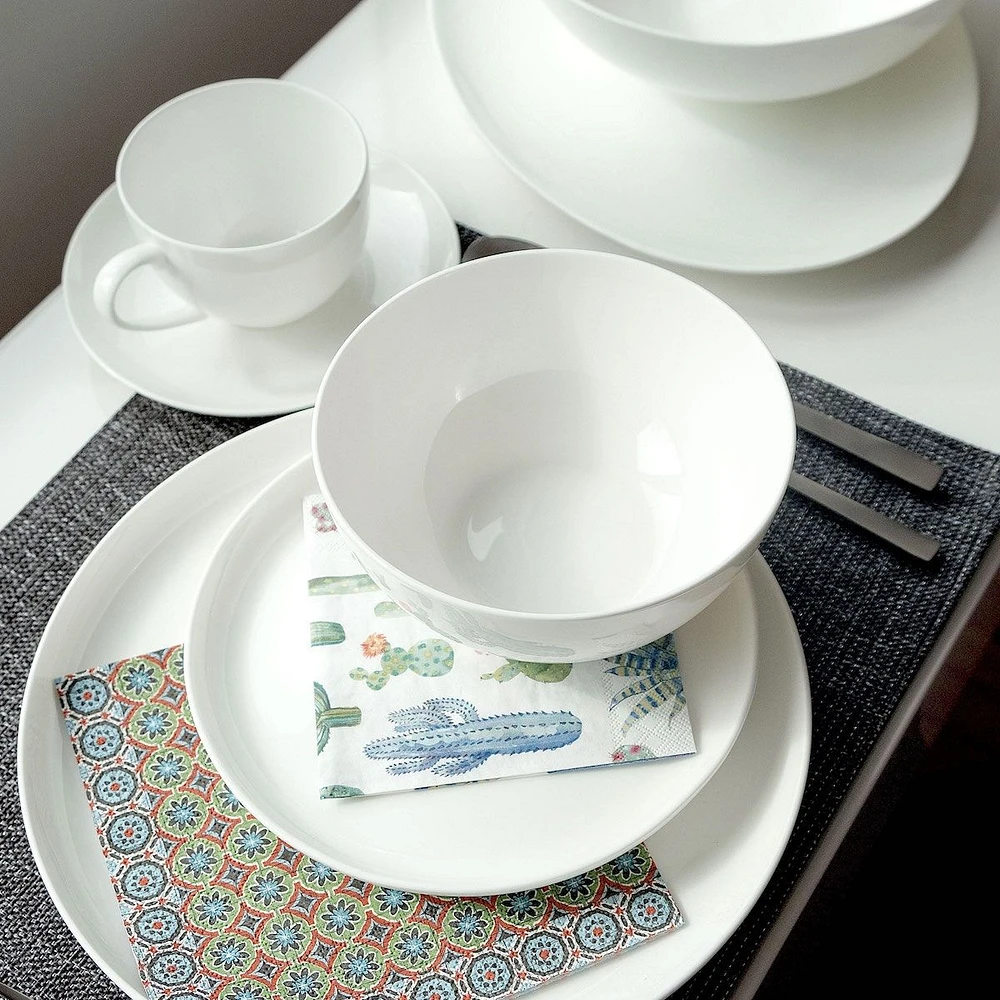 Strand 42-Piece Dinnerware Set by LC Loft