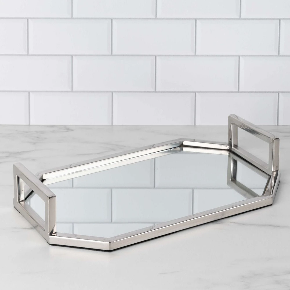 Oblong Mirror Tray