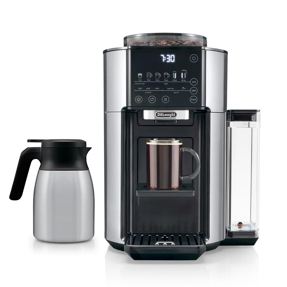 De'Longhi TrueBrew Automatic Coffee Machine with Carafe 40 oz