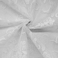 Rideau « Limoges » passe-tringle en dentelle et jacquard