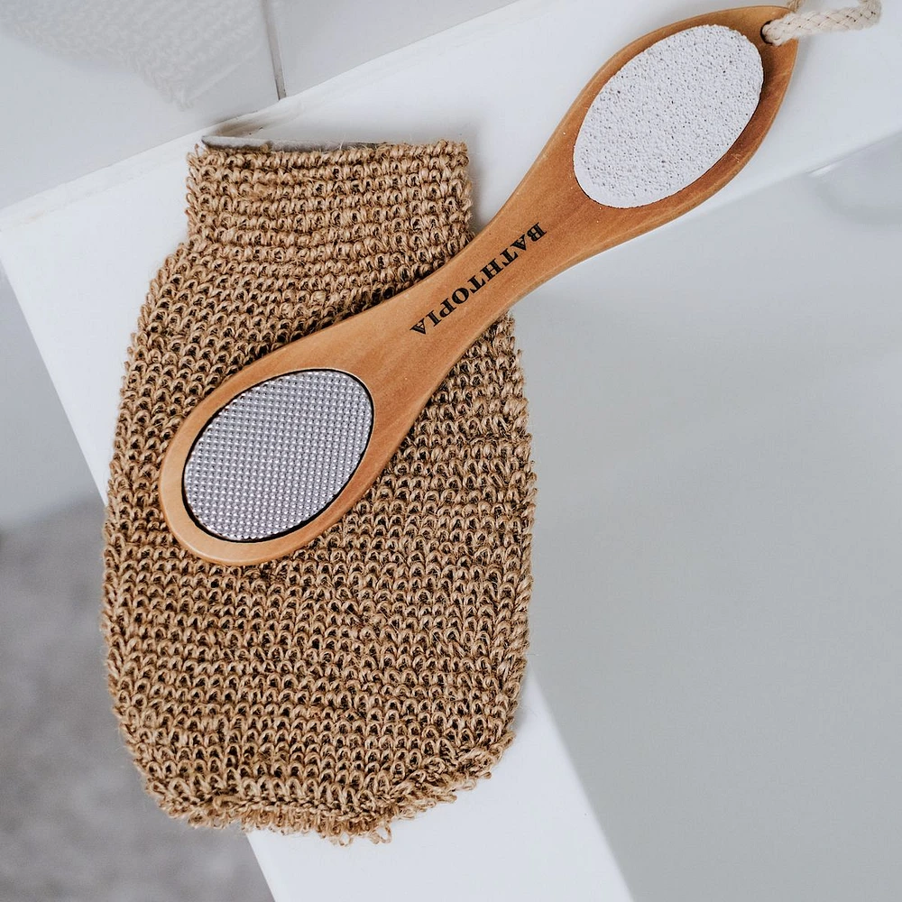 Jute Bath Mitt