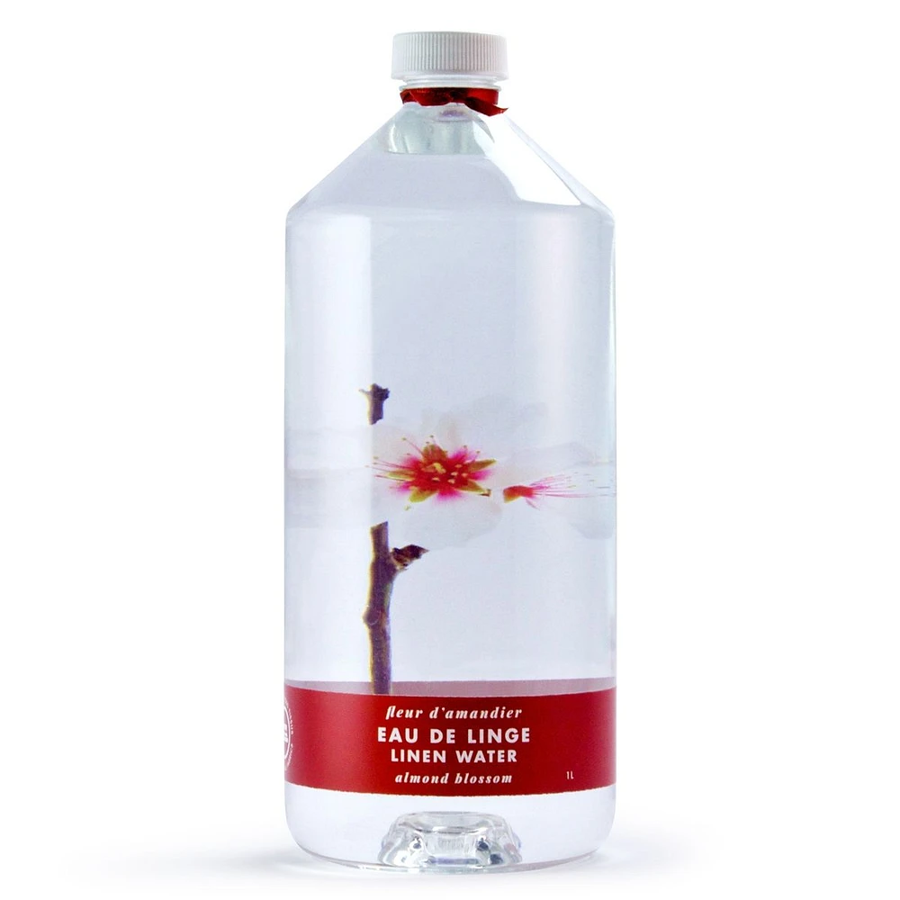 Almond Blossom Linen Water Refill 1 L by oNature