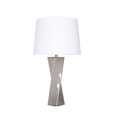 Grey Ceramic Table Lamp