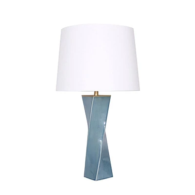 Blue Ceramic Table Lamp