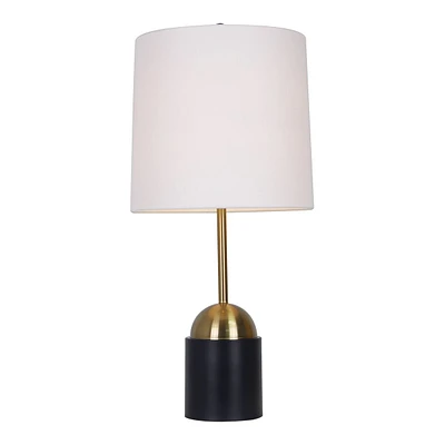 Two-Toned Metal Table Lamp