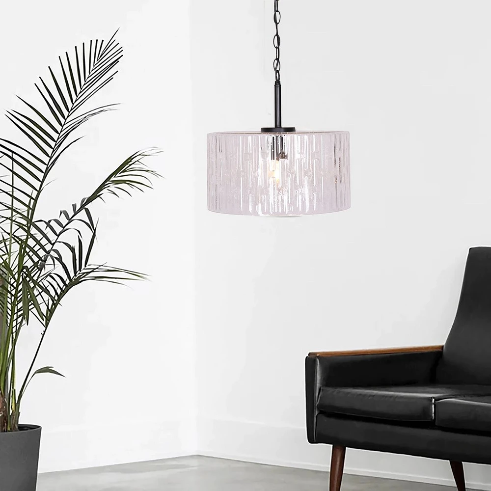 Convertible Matte Black Ceiling Lamp by Luce Lumen