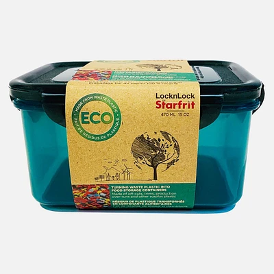 Contenant Starfrit rectangulaire « LocknLock ECO » – 470 ml