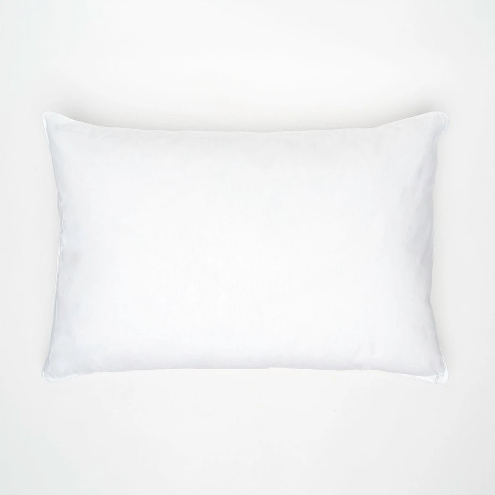 Luxurious White Down & Feather Pillow