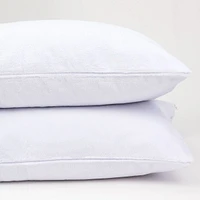 Luxury Plush Set of 2 Pillow Protectors by HealthGuard